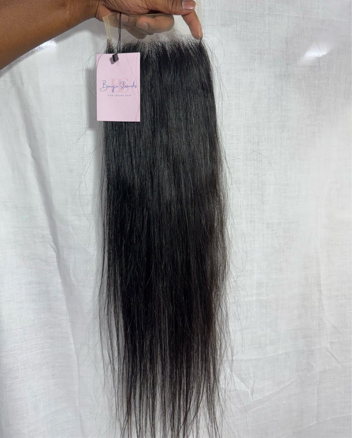 Raw Indian Straight HD Closure